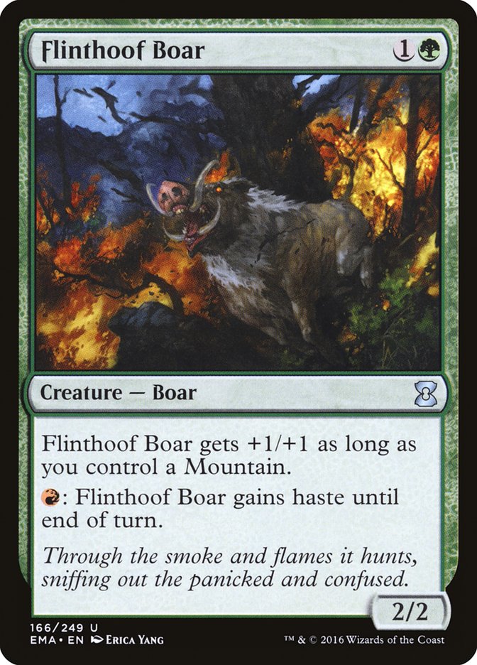 Flinthoof Boar [Eternal Masters] MTG Single Magic: The Gathering | Red Claw Gaming