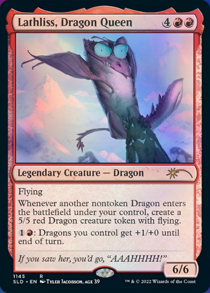 Lathliss, Dragon Queen (1145) [Secret Lair Drop Series] MTG Single Magic: The Gathering | Red Claw Gaming