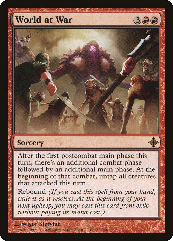 World at War [Rise of the Eldrazi] MTG Single Magic: The Gathering | Red Claw Gaming