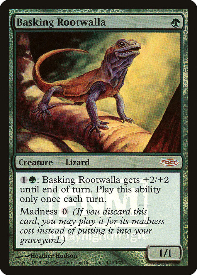 Basking Rootwalla [Friday Night Magic 2007] MTG Single Magic: The Gathering | Red Claw Gaming
