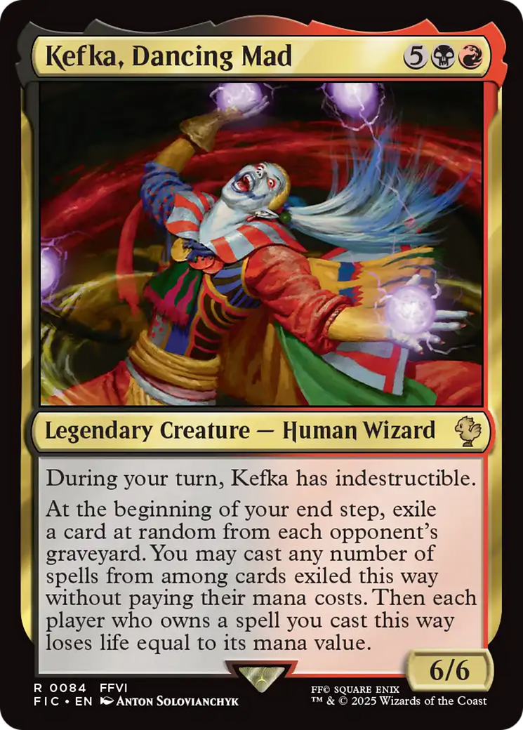 Kefka, Dancing Mad [FINAL FANTASY Commander] MTG Single Magic: The Gathering | Red Claw Gaming