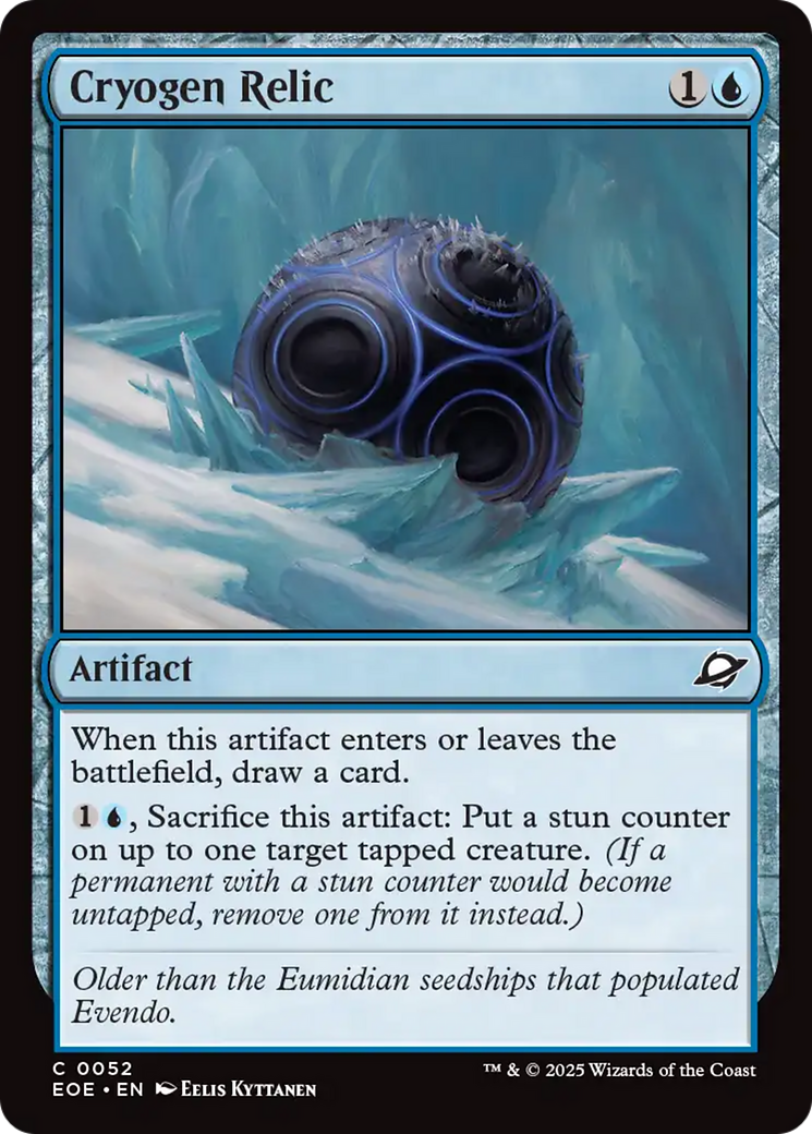Cryogen Relic [Edge of Eternities] MTG Single Magic: The Gathering | Red Claw Gaming
