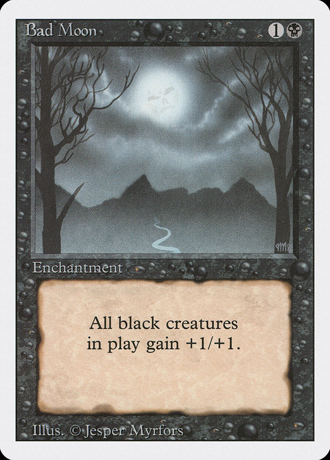 Bad Moon [Revised Edition] MTG Single Magic: The Gathering | Red Claw Gaming