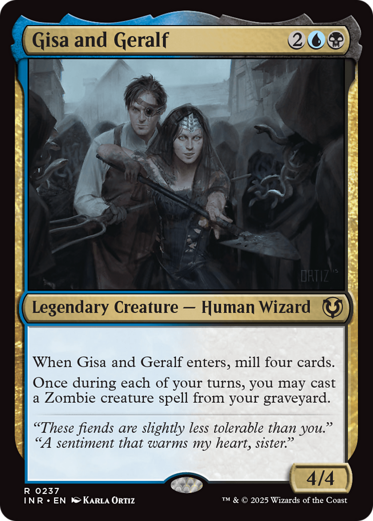 Gisa and Geralf [Innistrad Remastered] MTG Single Magic: The Gathering | Red Claw Gaming
