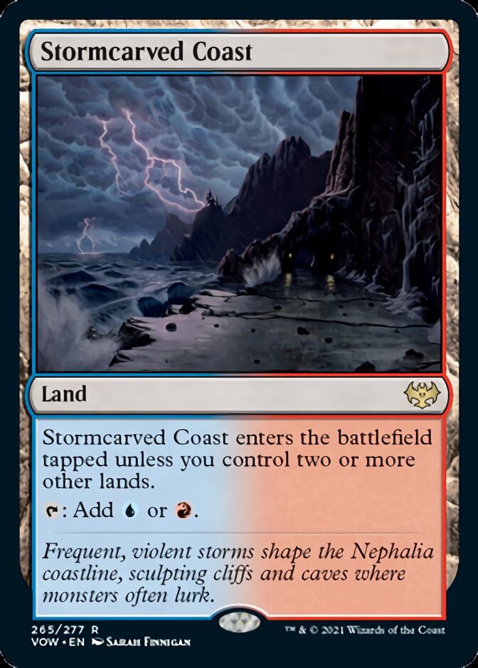 Stormcarved Coast [Innistrad: Crimson Vow] MTG Single Magic: The Gathering | Red Claw Gaming