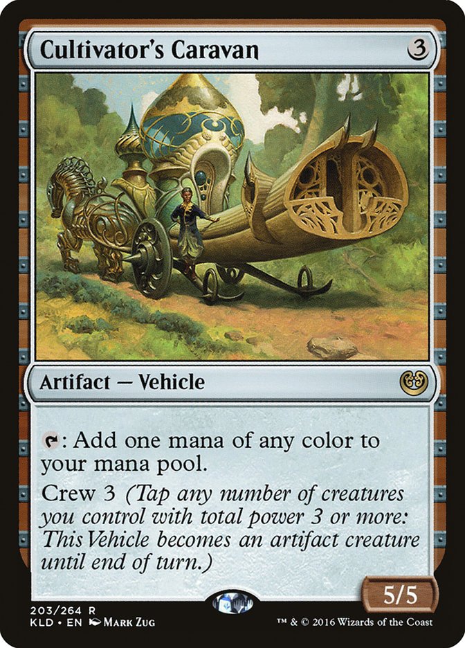 Cultivator's Caravan [Kaladesh] MTG Single Magic: The Gathering | Red Claw Gaming