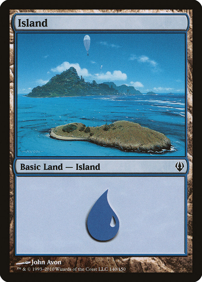 Island (140) [Archenemy] MTG Single Magic: The Gathering | Red Claw Gaming