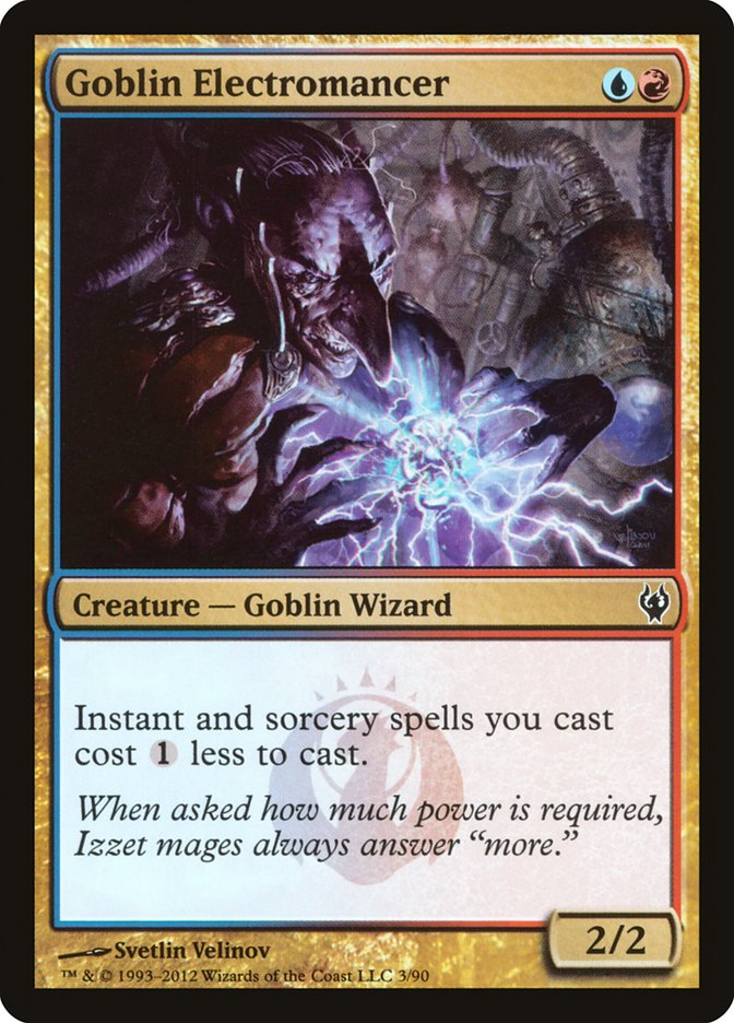 Goblin Electromancer [Duel Decks: Izzet vs. Golgari] MTG Single Magic: The Gathering | Red Claw Gaming