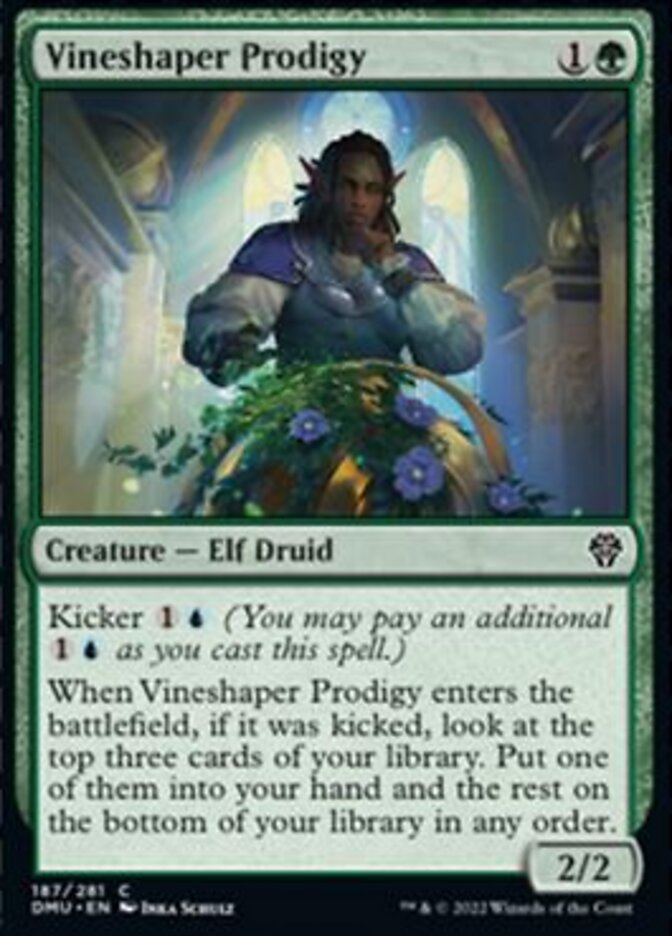 Vineshaper Prodigy [Dominaria United] MTG Single Magic: The Gathering | Red Claw Gaming