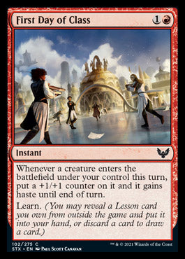 First Day of Class [Strixhaven: School of Mages] MTG Single Magic: The Gathering | Red Claw Gaming
