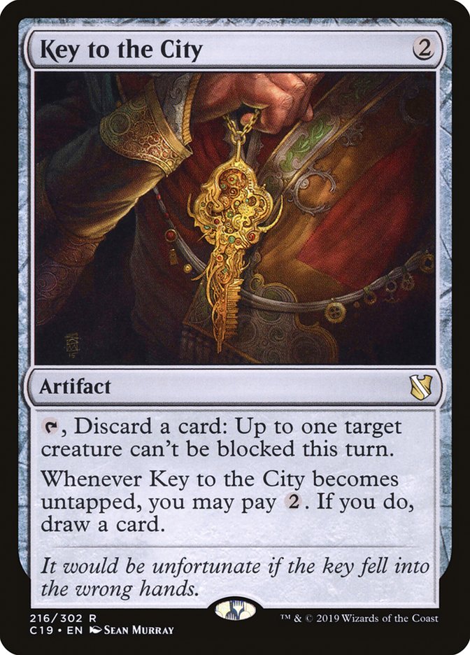 Key to the City [Commander 2019] MTG Single Magic: The Gathering | Red Claw Gaming
