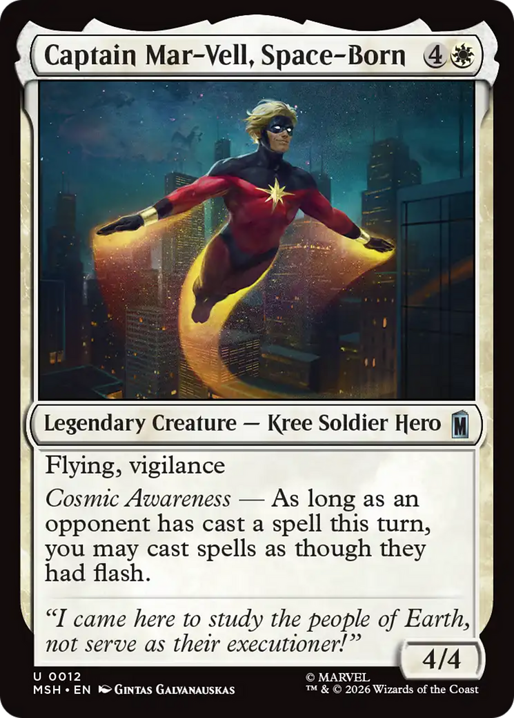 Captain Mar-Vell, Space-Born [Marvel Super Heroes] | Red Claw Gaming