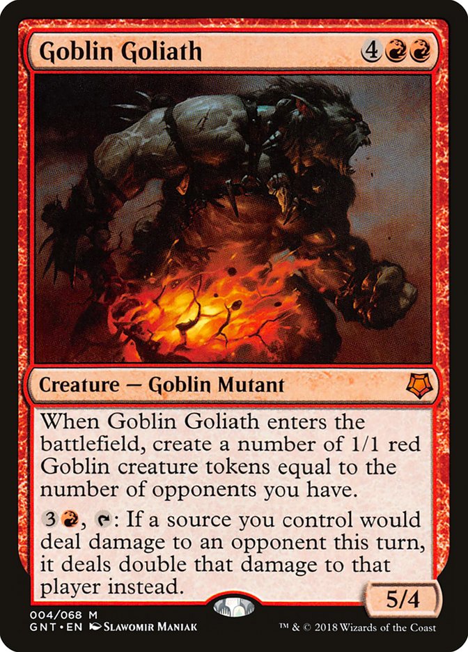 Goblin Goliath [Game Night 2018] MTG Single Magic: The Gathering | Red Claw Gaming
