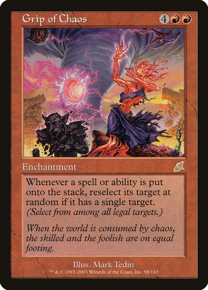 Grip of Chaos [Scourge] MTG Single Magic: The Gathering | Red Claw Gaming