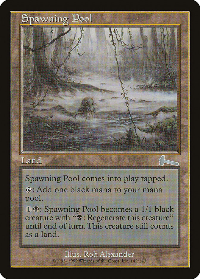 Spawning Pool [Urza's Legacy] MTG Single Magic: The Gathering | Red Claw Gaming