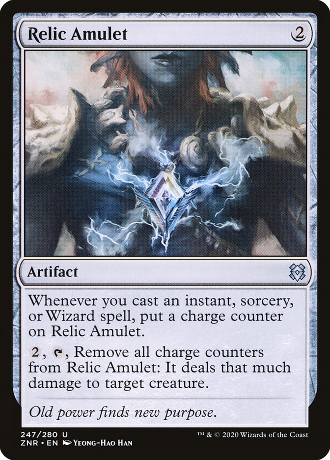 Relic Amulet [Zendikar Rising] MTG Single Magic: The Gathering | Red Claw Gaming