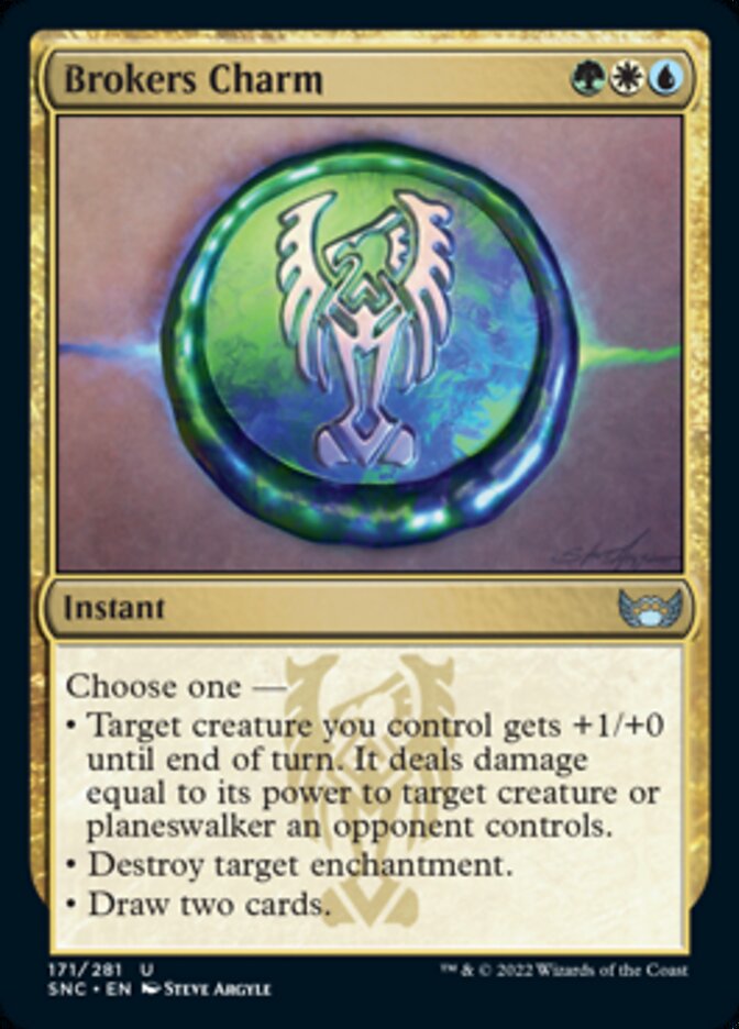 Brokers Charm [Streets of New Capenna] MTG Single Magic: The Gathering | Red Claw Gaming
