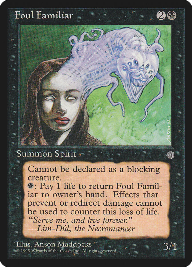 Foul Familiar [Ice Age] MTG Single Magic: The Gathering | Red Claw Gaming