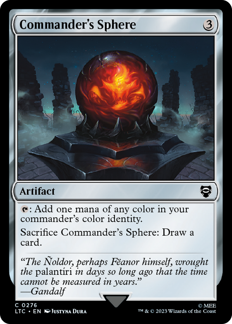 Commander's Sphere [The Lord of the Rings: Tales of Middle-Earth Commander] MTG Single Magic: The Gathering | Red Claw Gaming