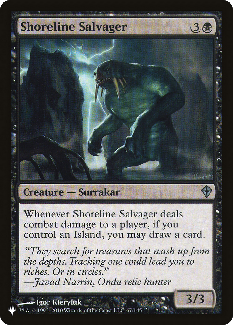 Shoreline Salvager [The List] MTG Single Magic: The Gathering | Red Claw Gaming