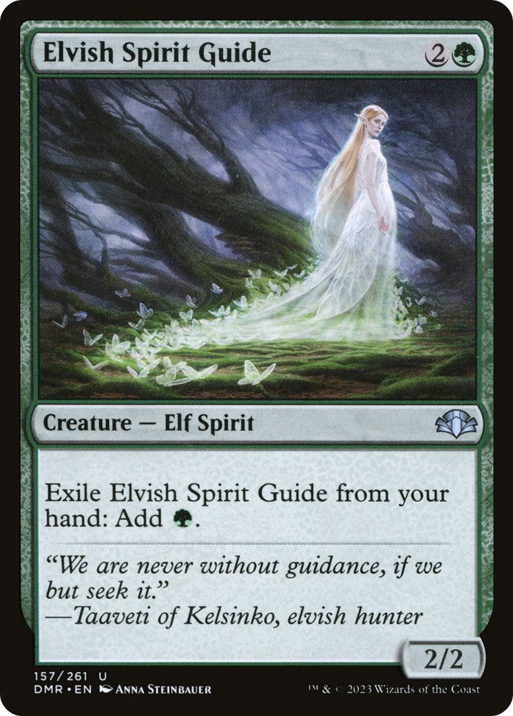 Elvish Spirit Guide [Dominaria Remastered] MTG Single Magic: The Gathering | Red Claw Gaming