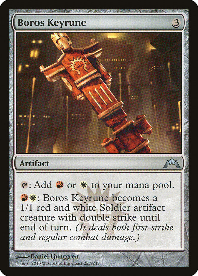 Boros Keyrune [Gatecrash] MTG Single Magic: The Gathering | Red Claw Gaming