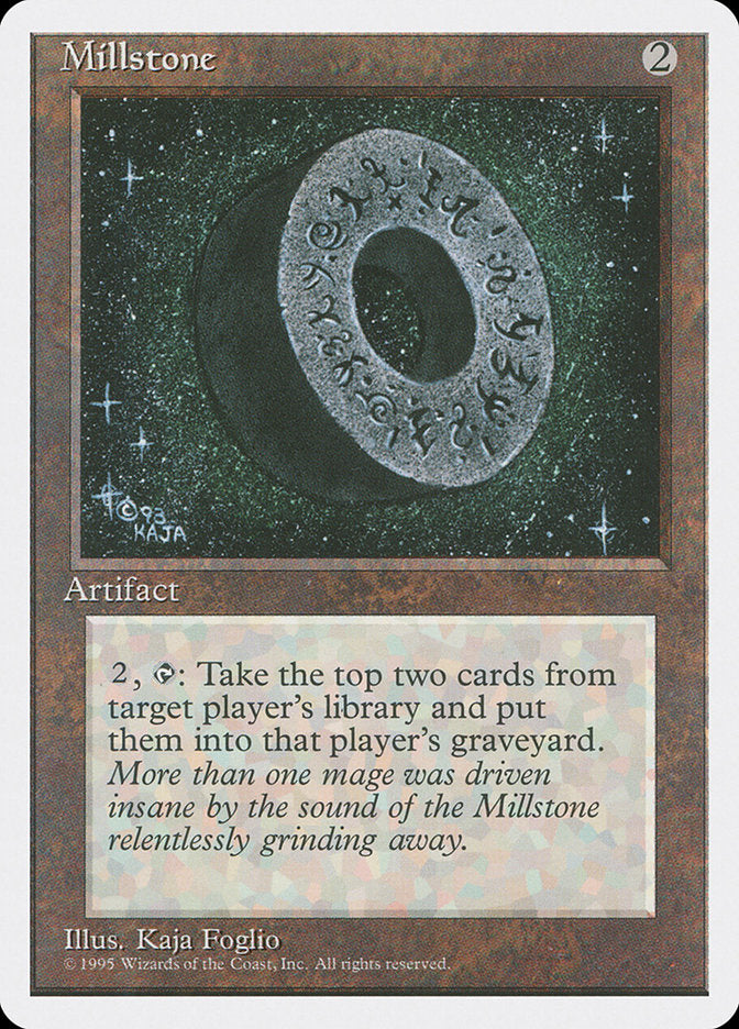Millstone [Fourth Edition] MTG Single Magic: The Gathering | Red Claw Gaming