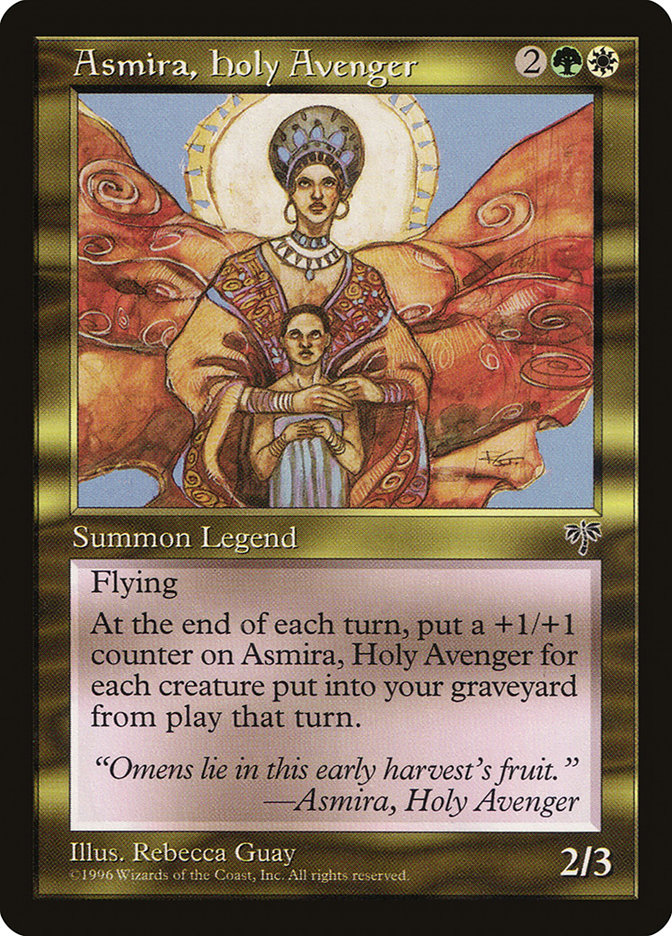 Asmira, Holy Avenger [Mirage] MTG Single Magic: The Gathering | Red Claw Gaming