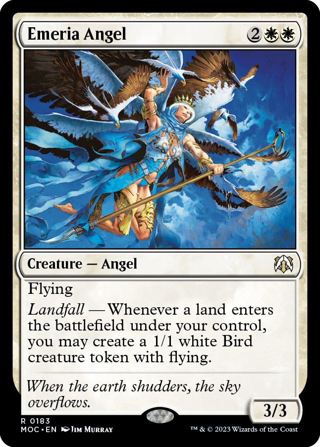 Emeria Angel [March of the Machine Commander] MTG Single Magic: The Gathering | Red Claw Gaming