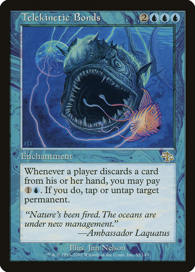 Telekinetic Bonds [Judgment] MTG Single Magic: The Gathering | Red Claw Gaming