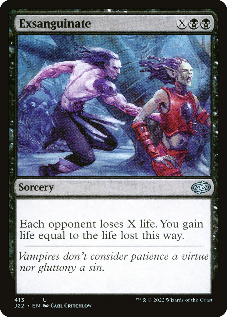 Exsanguinate [Jumpstart 2022] MTG Single Magic: The Gathering | Red Claw Gaming