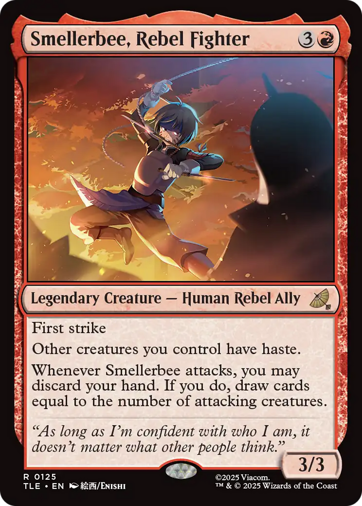 Smellerbee, Rebel Fighter [Avatar: The Last Airbender: Eternal-Legal] MTG Single Magic: The Gathering | Red Claw Gaming