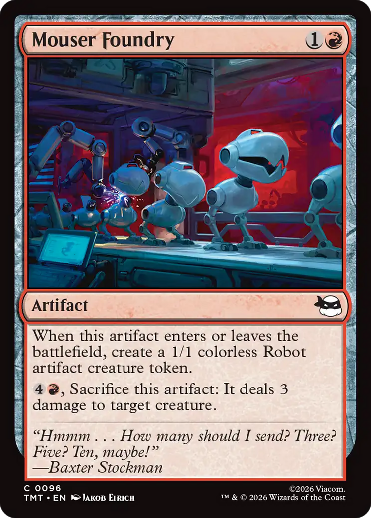 Mouser Foundry [Teenage Mutant Ninja Turtles] MTG Single Magic: The Gathering | Red Claw Gaming