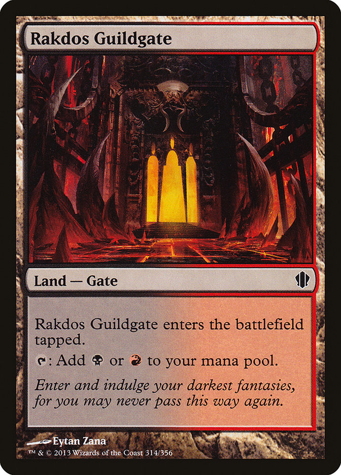 Rakdos Guildgate [Commander 2013] MTG Single Magic: The Gathering | Red Claw Gaming