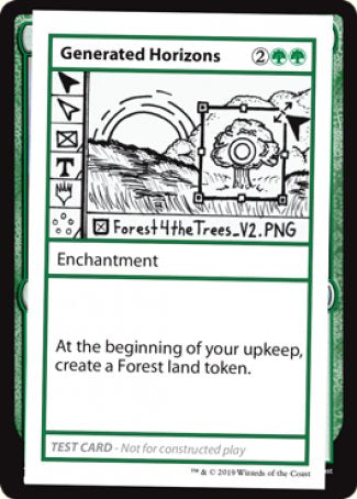 Generated Horizons (2021 Edition) [Mystery Booster Playtest Cards] MTG Single Magic: The Gathering | Red Claw Gaming