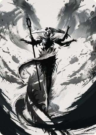 Atraxa, Grand Unifier 2 Art Card [Phyrexia: All Will Be One Art Series] MTG Single Magic: The Gathering | Red Claw Gaming