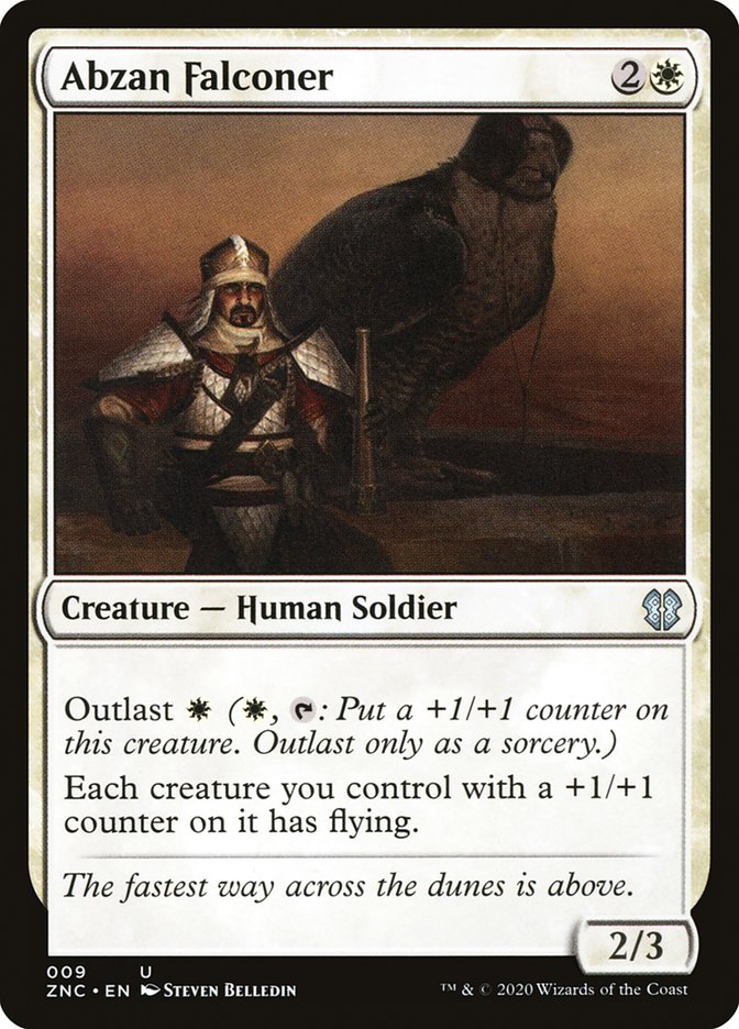Abzan Falconer [Zendikar Rising Commander] MTG Single Magic: The Gathering | Red Claw Gaming