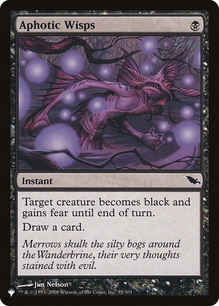 Aphotic Wisps [The List] MTG Single Magic: The Gathering | Red Claw Gaming