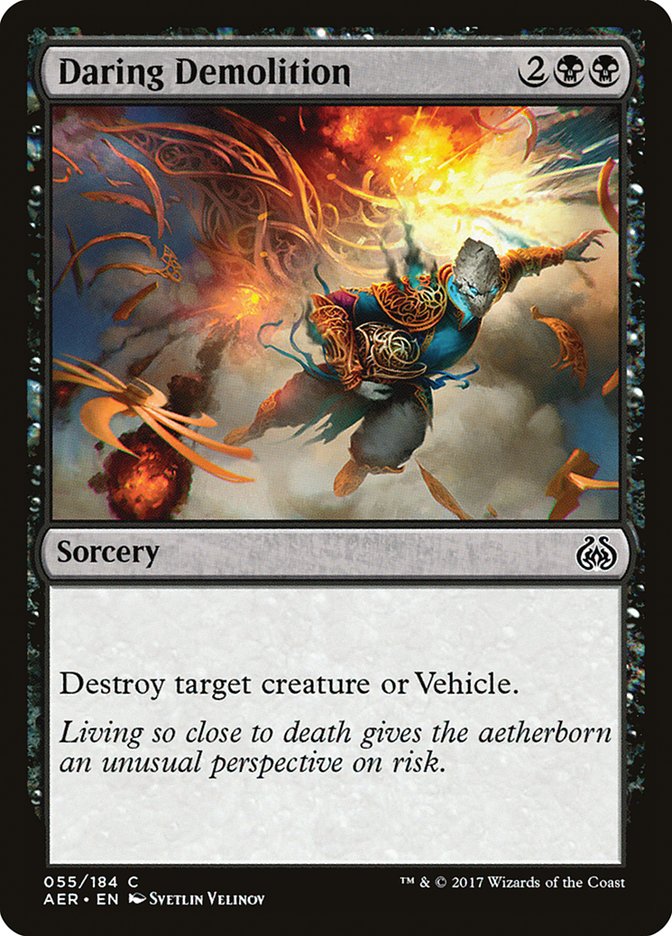 Daring Demolition [Aether Revolt] MTG Single Magic: The Gathering | Red Claw Gaming