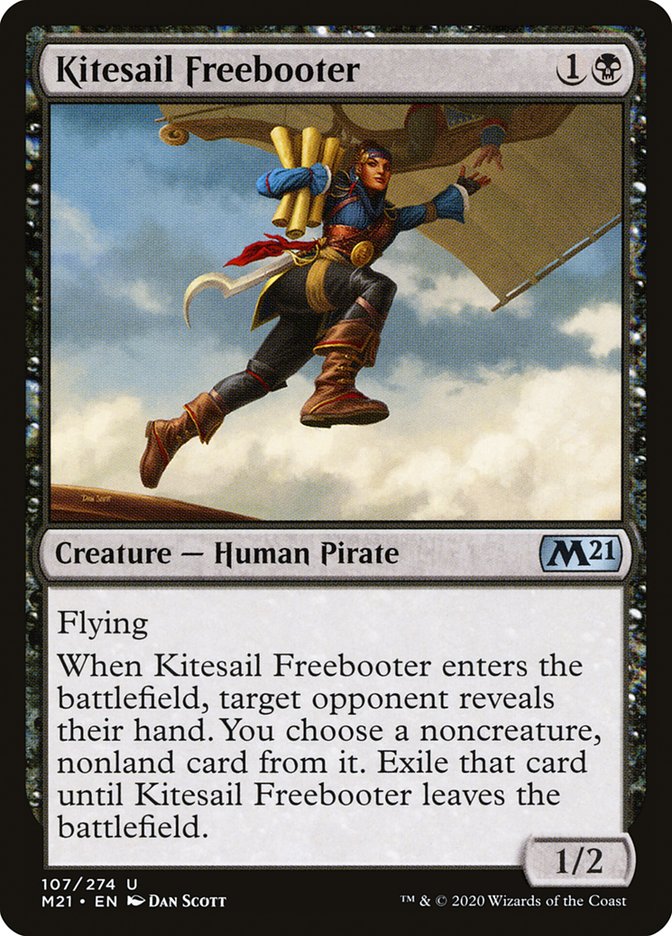 Kitesail Freebooter [Core Set 2021] MTG Single Magic: The Gathering | Red Claw Gaming