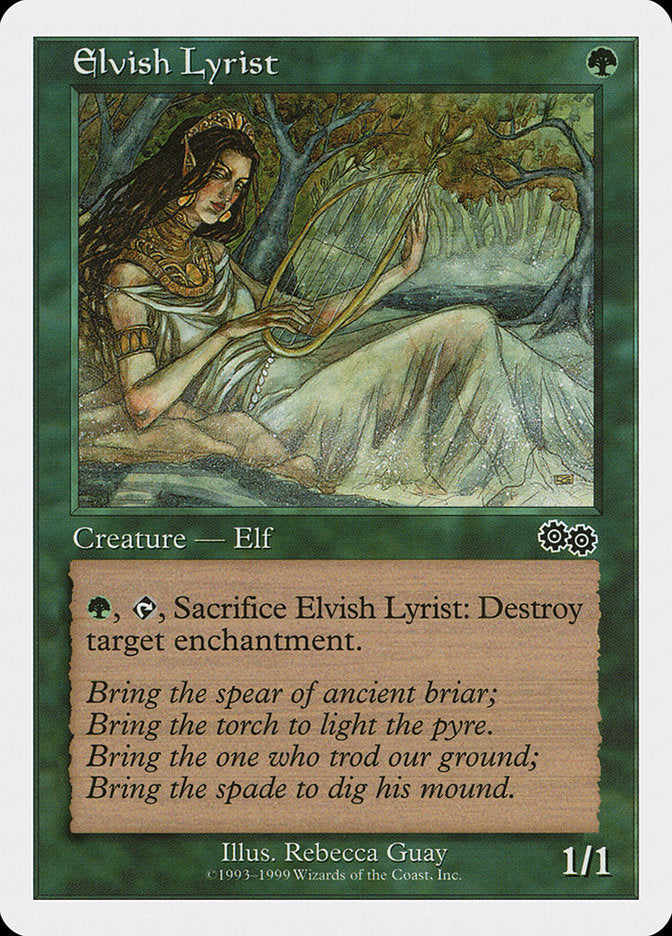 Elvish Lyrist [Battle Royale] MTG Single Magic: The Gathering | Red Claw Gaming