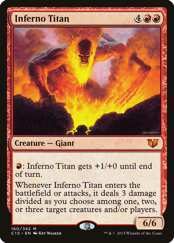 Inferno Titan [Commander 2015] MTG Single Magic: The Gathering | Red Claw Gaming