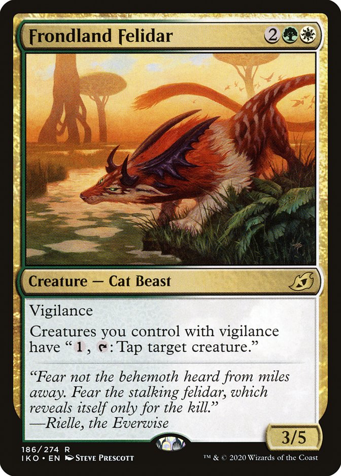 Frondland Felidar [Ikoria: Lair of Behemoths] MTG Single Magic: The Gathering | Red Claw Gaming