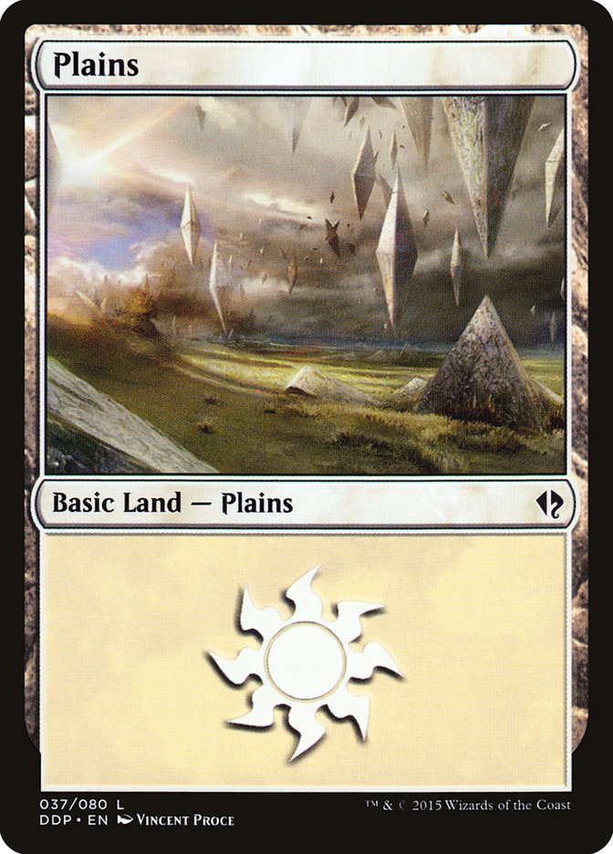 Plains (37) [Duel Decks: Zendikar vs. Eldrazi] MTG Single Magic: The Gathering | Red Claw Gaming