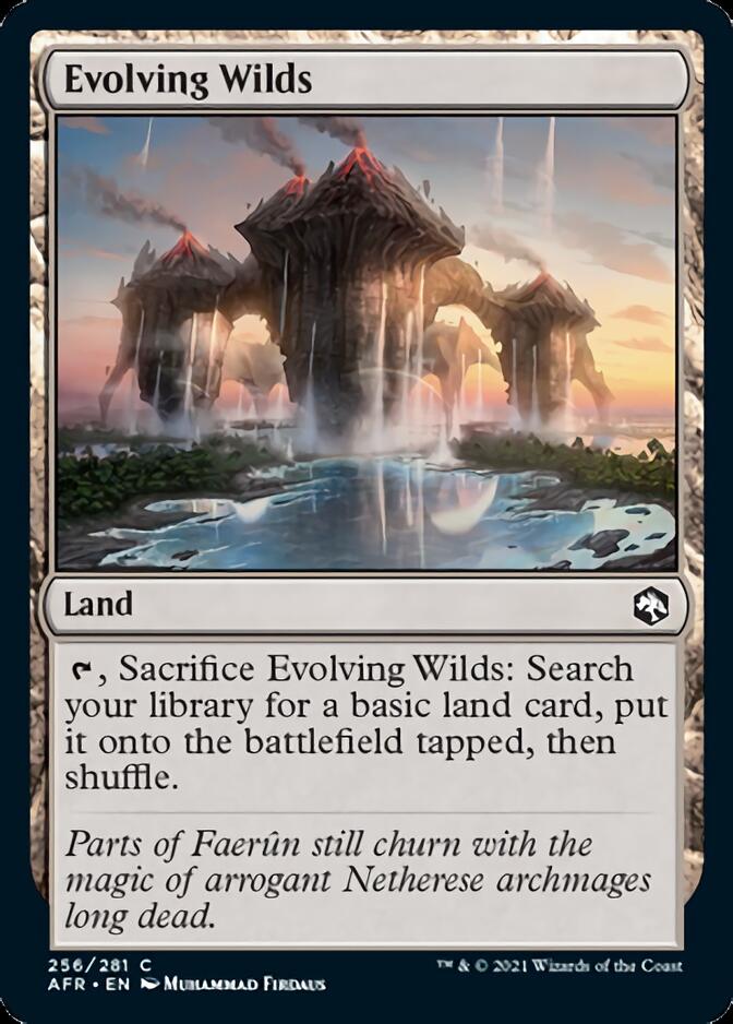 Evolving Wilds [Dungeons & Dragons: Adventures in the Forgotten Realms] MTG Single Magic: The Gathering | Red Claw Gaming