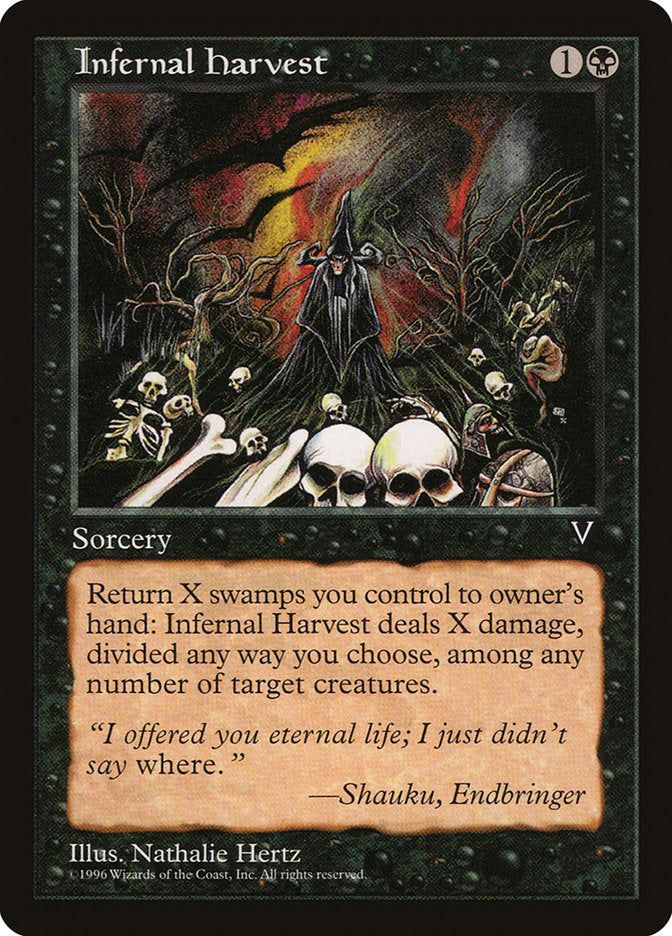 Infernal Harvest [Visions] MTG Single Magic: The Gathering | Red Claw Gaming