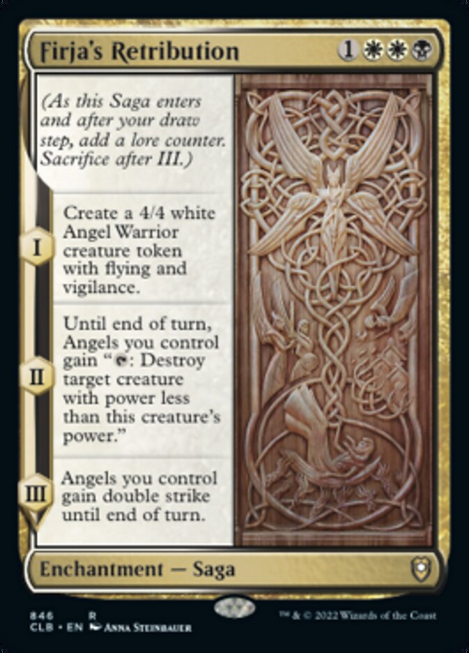 Firja's Retribution [Commander Legends: Battle for Baldur's Gate] MTG Single Magic: The Gathering | Red Claw Gaming