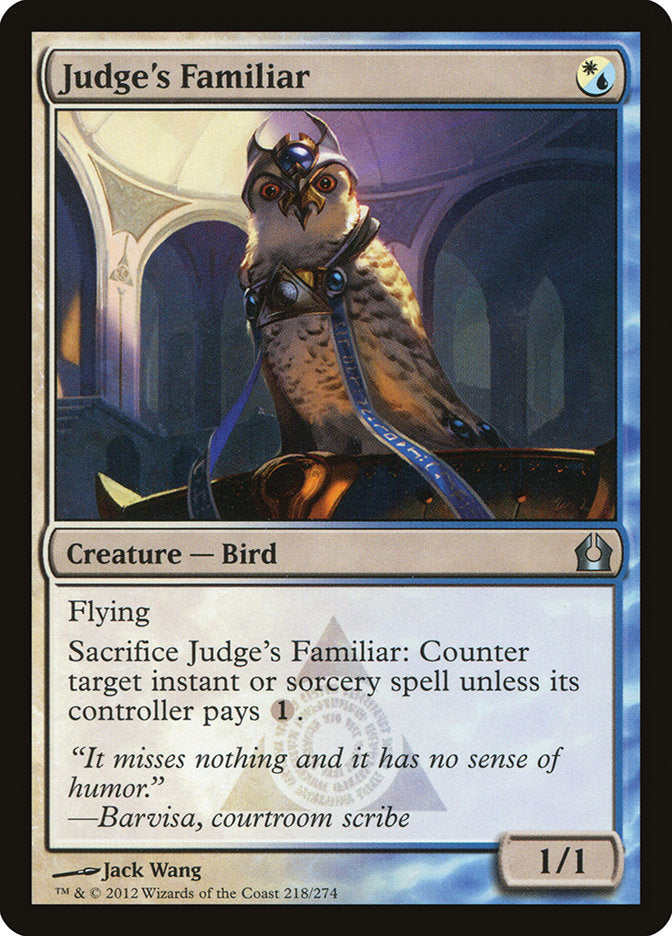 Judge's Familiar [Return to Ravnica] MTG Single Magic: The Gathering | Red Claw Gaming