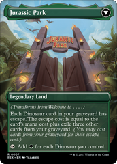 Welcome to... // Jurassic Park [Jurassic World Collection] MTG Single Magic: The Gathering | Red Claw Gaming