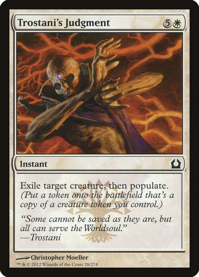 Trostani's Judgment [Return to Ravnica] MTG Single Magic: The Gathering | Red Claw Gaming